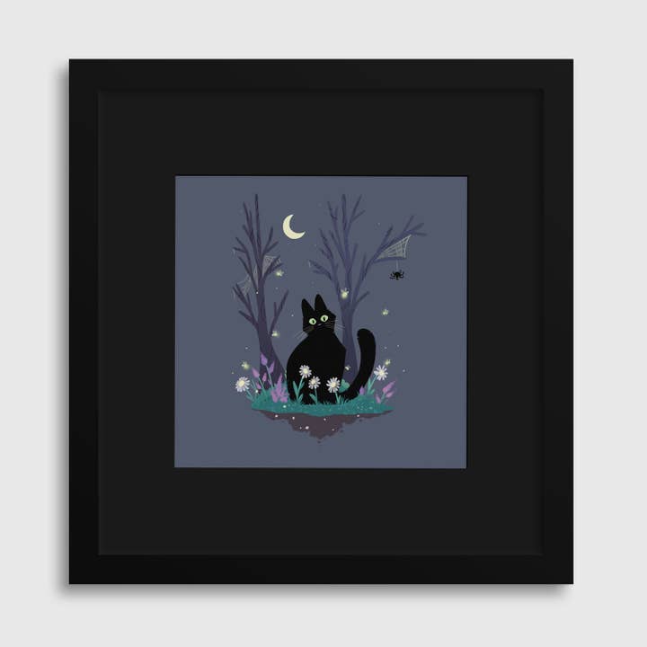 Curious Nature Studio - Wholesale Art Print - Lost Kitty • Art Print2