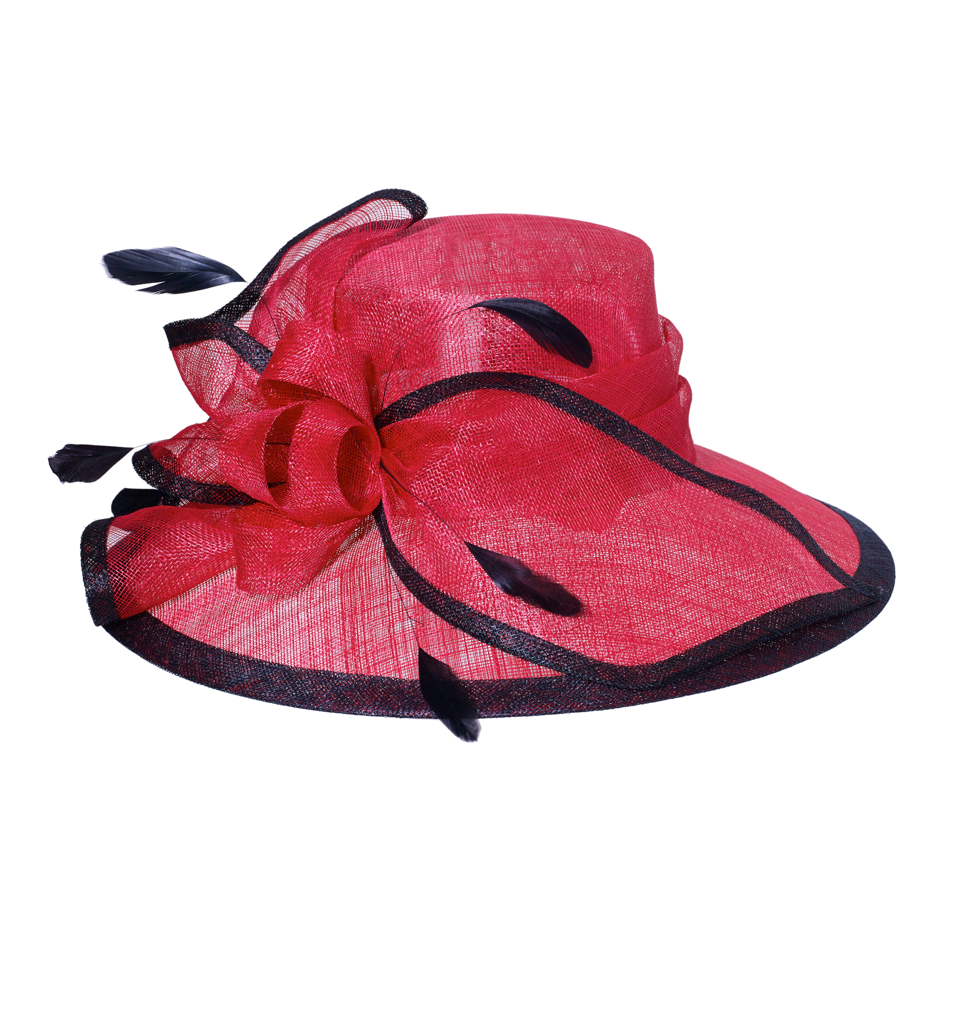 Toucan Hat Company/ Carole Amper – Engroshandel Fascinatorhat - Dame – Sinamay-hat i to toner0