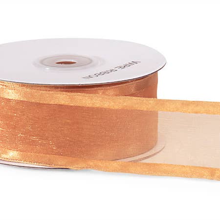 Nashville Wraps - Wholesale Ribbon - Gift Wrapping - Wired Satin Edge Sheer Ribbon6