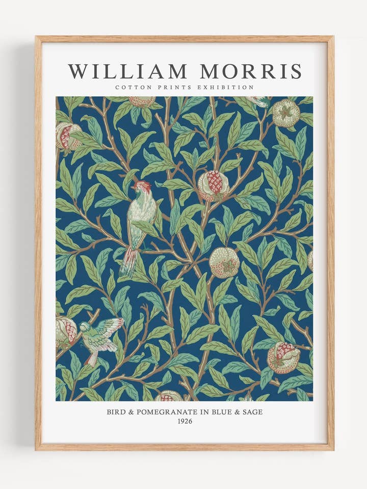 William Morris Bird & Pomegranate I3-84 for wholesale by Peardrop Prints