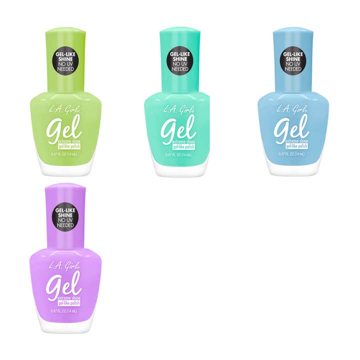 PINEAPPLE Beauty - Wholesale Nail polish - LA Girl GMD54 Pastel Gel Polish Display Set - 40pc3