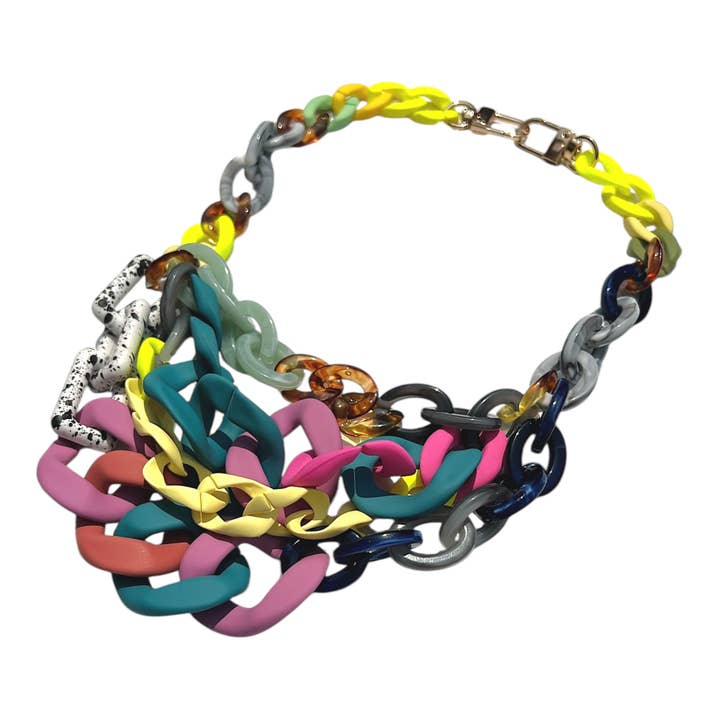 MPR x IMAGINARIUM: Curvature Code Necklace for wholesale by Meghan Patrice Riley