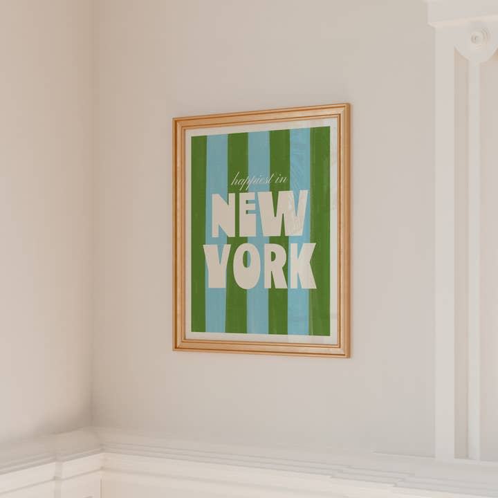 Nixie - Wholesale Art Print - Happiest in New York Art Print4