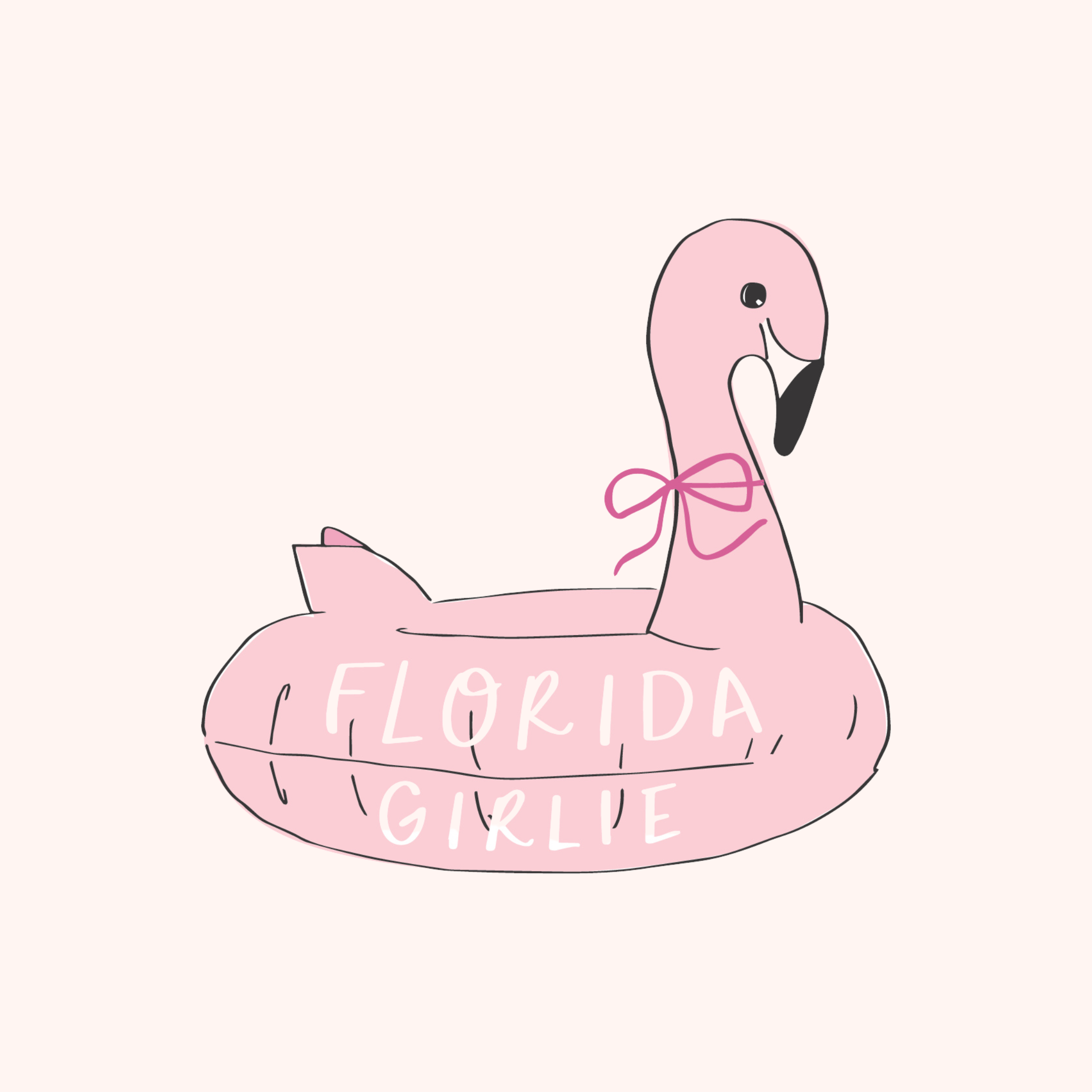 Declaration & Co - Wholesale Sticker - Florida Girlie Sticker2