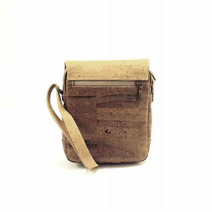 Moddanio Cork - Vente Sac à bandoulière – unisexe - Sac Messenger en liège et sac à bandoulière Hugo3