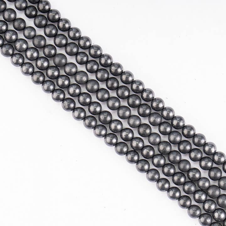 Soothing Crystals Beads - Wholesale Beads - Crystal Beads | Black Shungite | Healing Gemstone Beads2