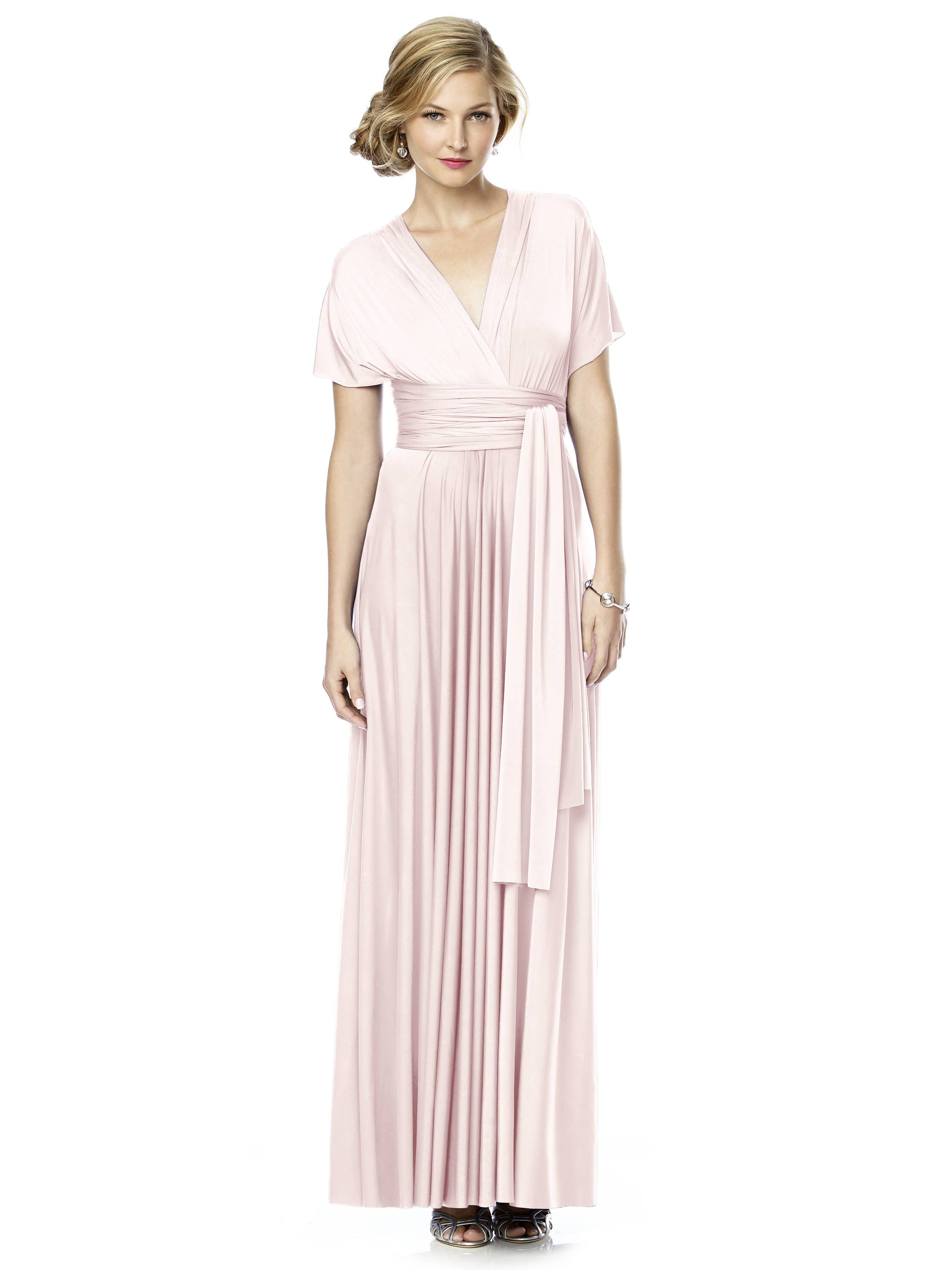 Dessy Group – Großhandel Kleid – Damen – Twist Wickelkleid: Lang8