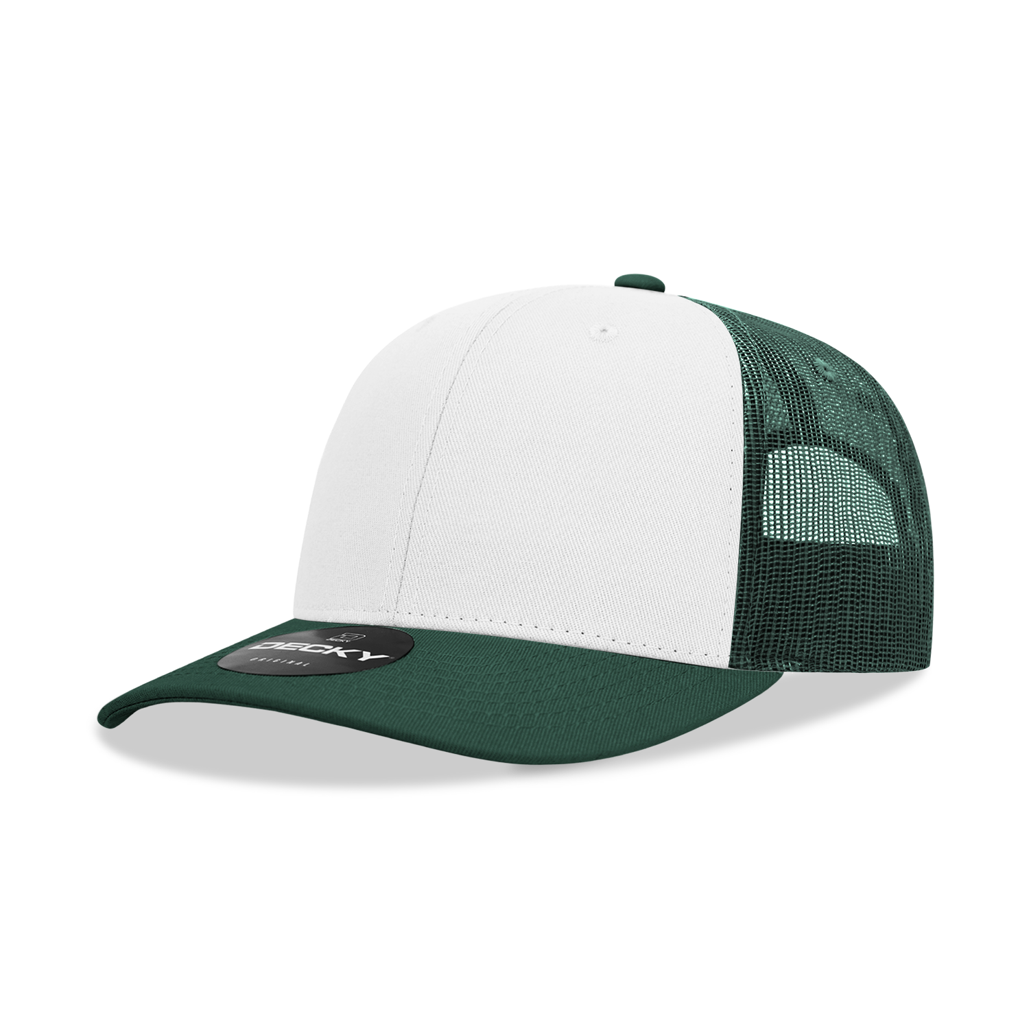 The Park Wholesale - Vente Casquette de camionneur – unisexe - Casquette Trucker classique Decky 6021, 6 panneaux, style mid pro138