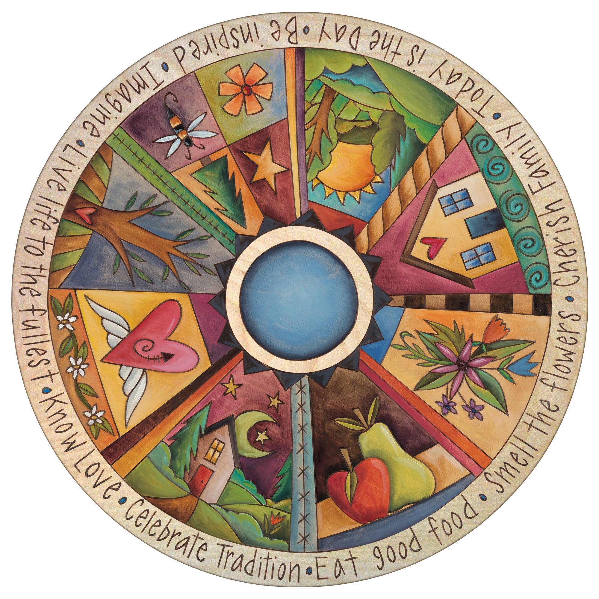 Sticks - Wholesale Lazy Susan - "Homemade Happiness" Lazy Susan0