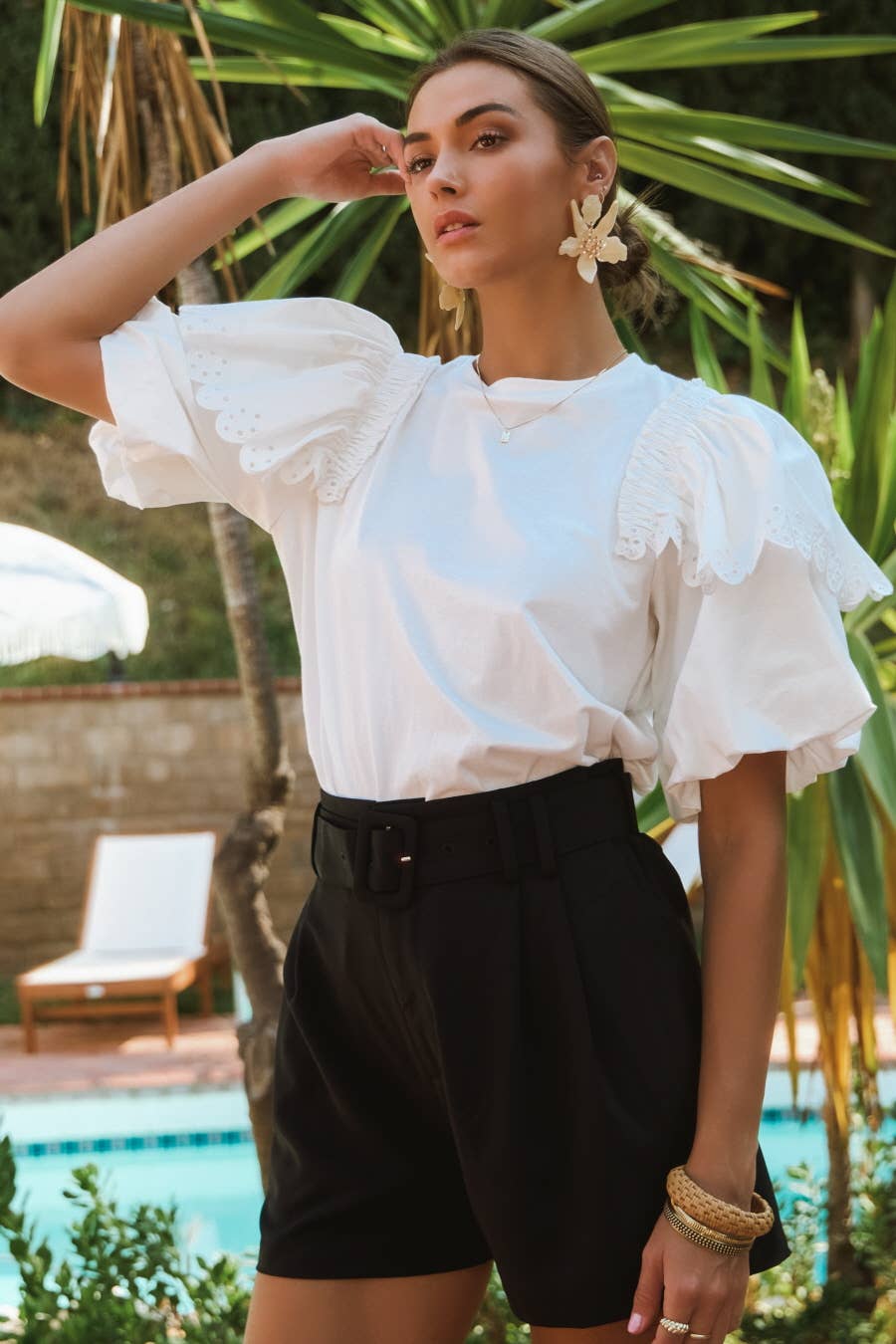 Oddi – T-shirt – Mulher por atacado – Camiseta Jersey com gola redonda4