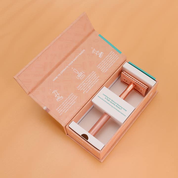 Shoreline Shaving - Wholesale Razor - Reusable Safety Razors - Matte Black - Unisex - Eco-Friendly5