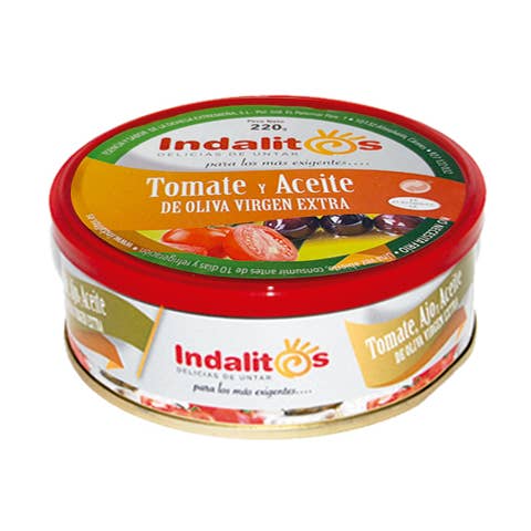 Tomato And Olive Oil 250Gr for wholesale by Indalitos