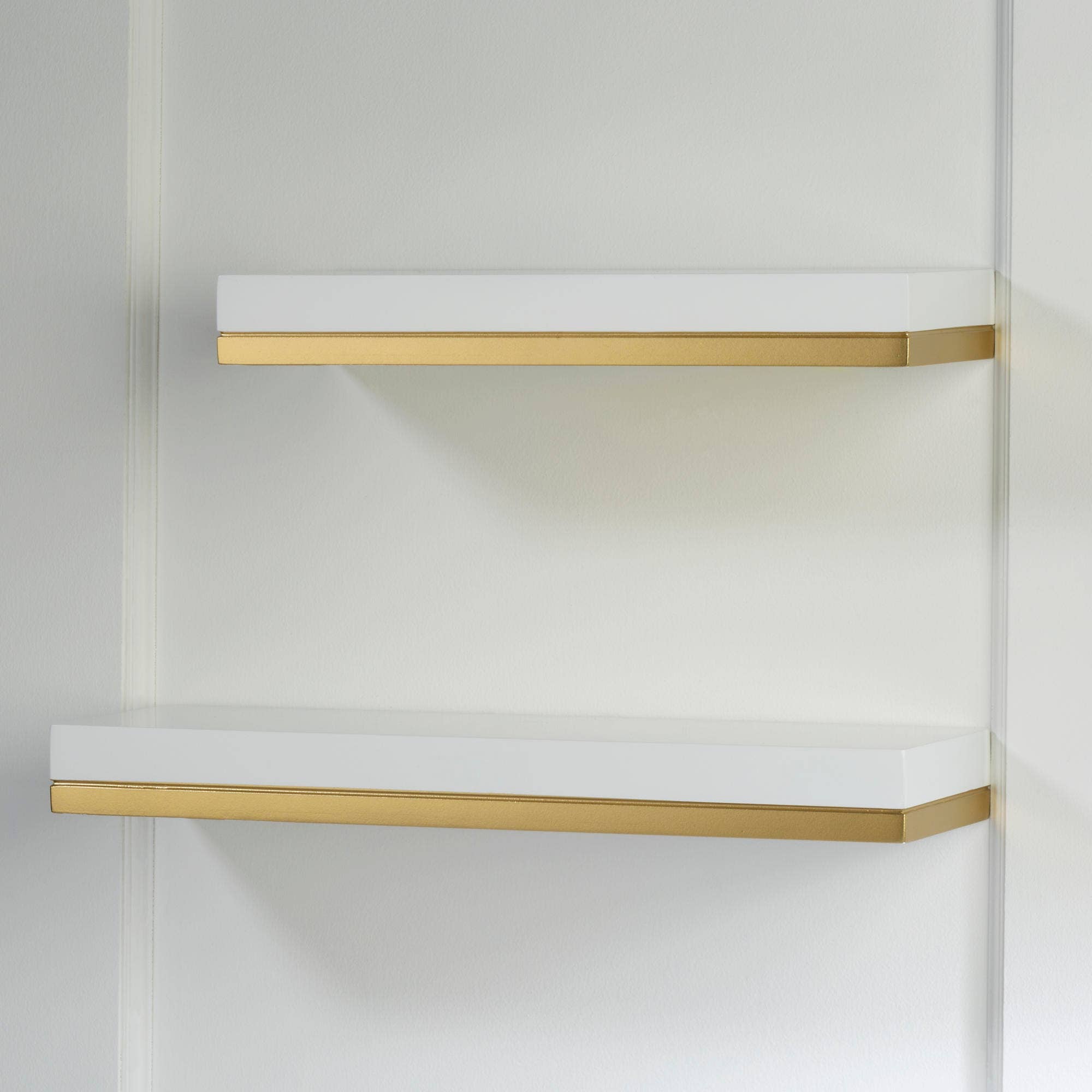 Tripar International - Vendita all'ingrosso Mensole da parete - Set di 2 mensole a parete sospese in legno2