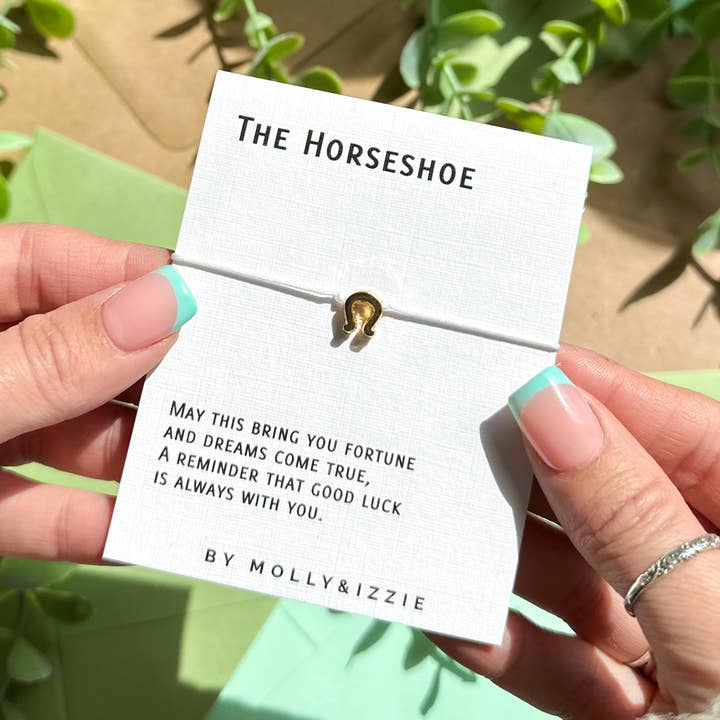 The Horseshoe - Justerbart Charm Armband för wholesale av by Molly&Izzie