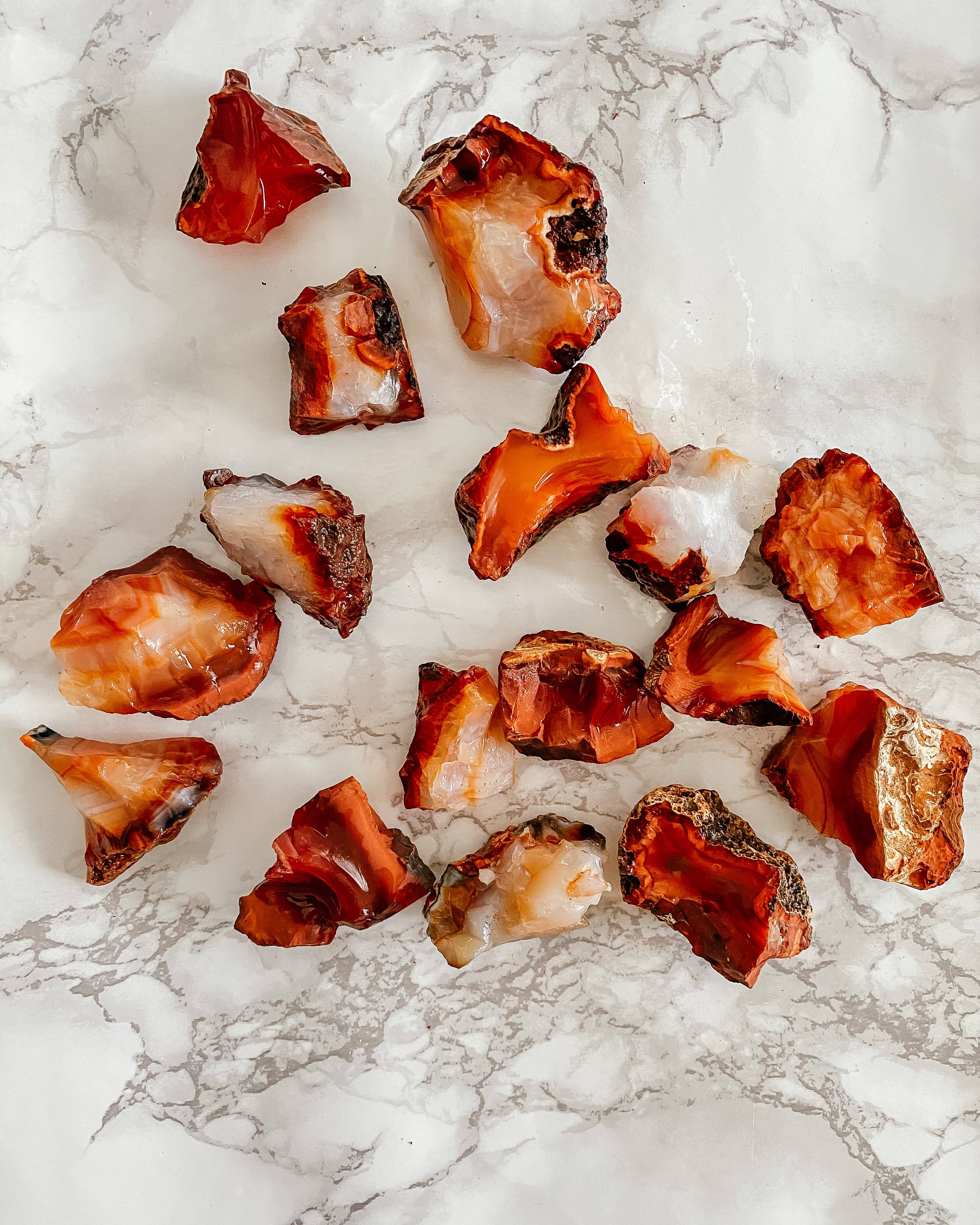 Peach and Pixie - Wholesale Spiritual Stone/Crystal - Rough Carnelian2