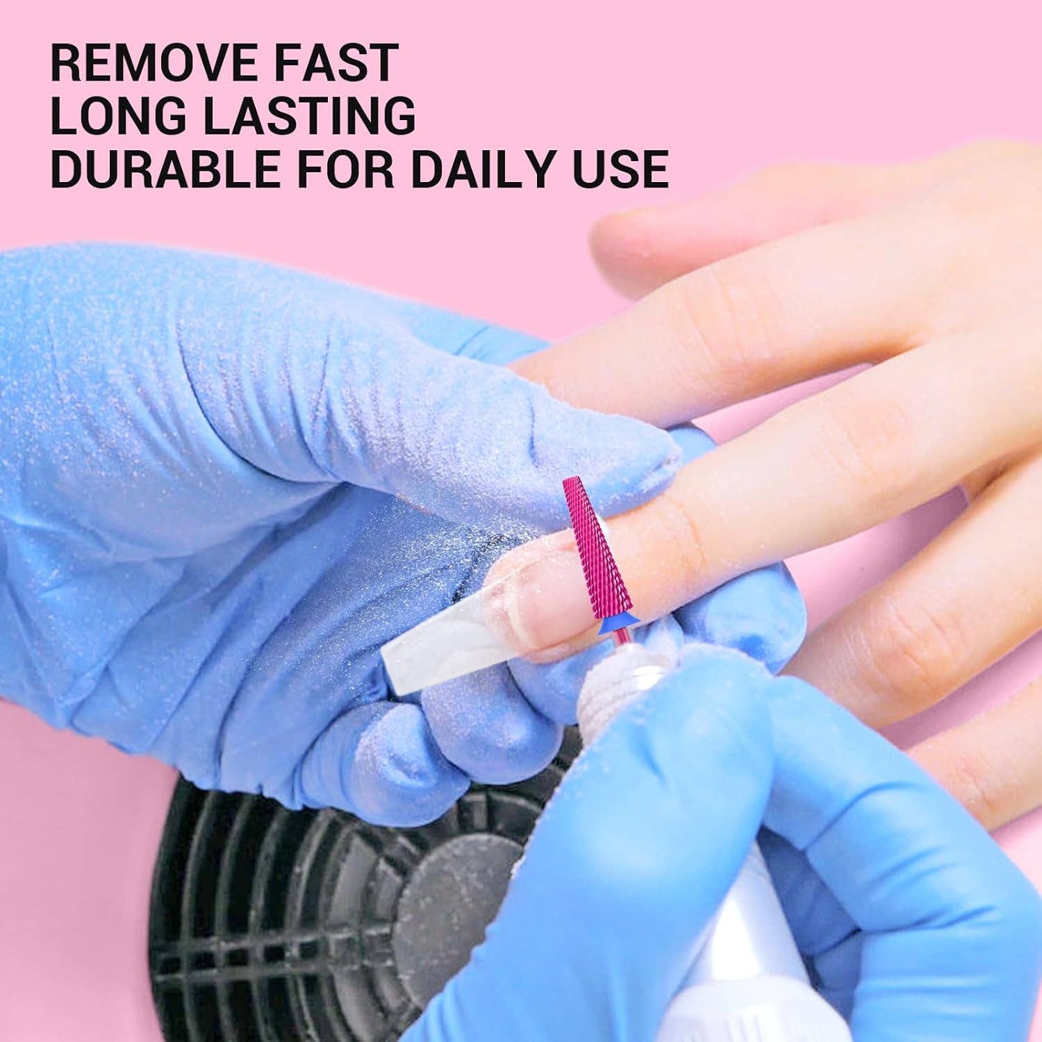 MELODYSUSIE – wholesale Nailcare set – Super Long 5 in 1 Nail Drill Bit5