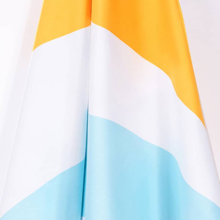 LESIMO - Wholesale Beach towel - Sand Free Beach Towel - Rainbow Dance5