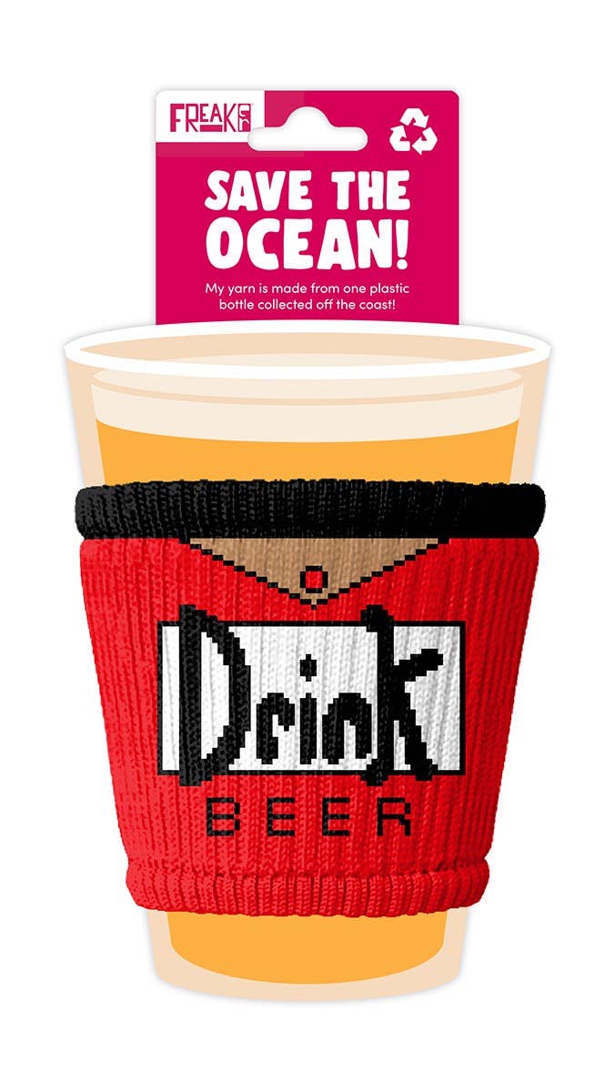 Freaker USA - Wholesale Drink Huggers & Koozies - Moe’s SLIPPY | Pint Glass, Coffee Cup Sleeve & Can Koozie1