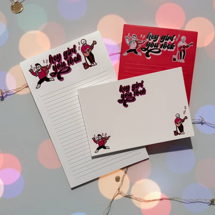 You Rock Stationery Set for wholesale by My Paper Box