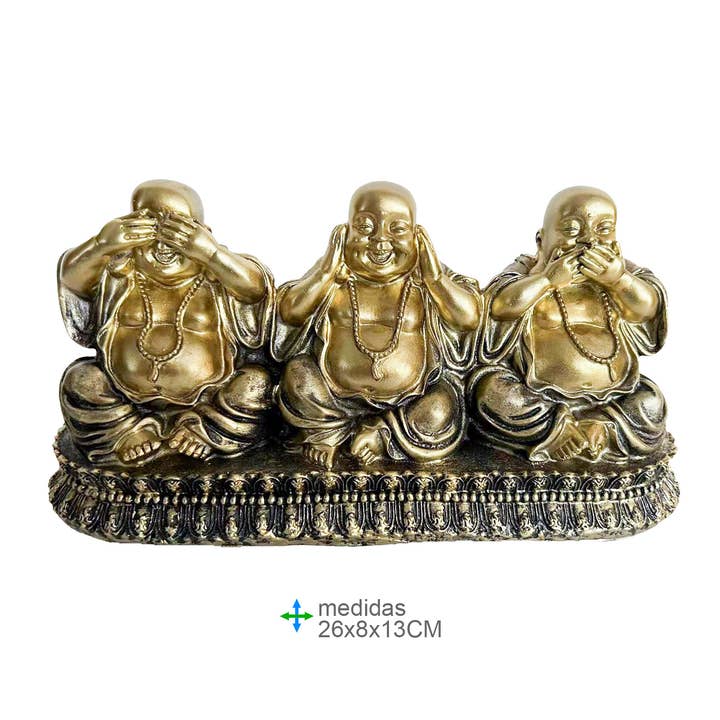 Buddha Fortuna Harpiks 26x8x13cm for engroshandel hos Esoterica Arte