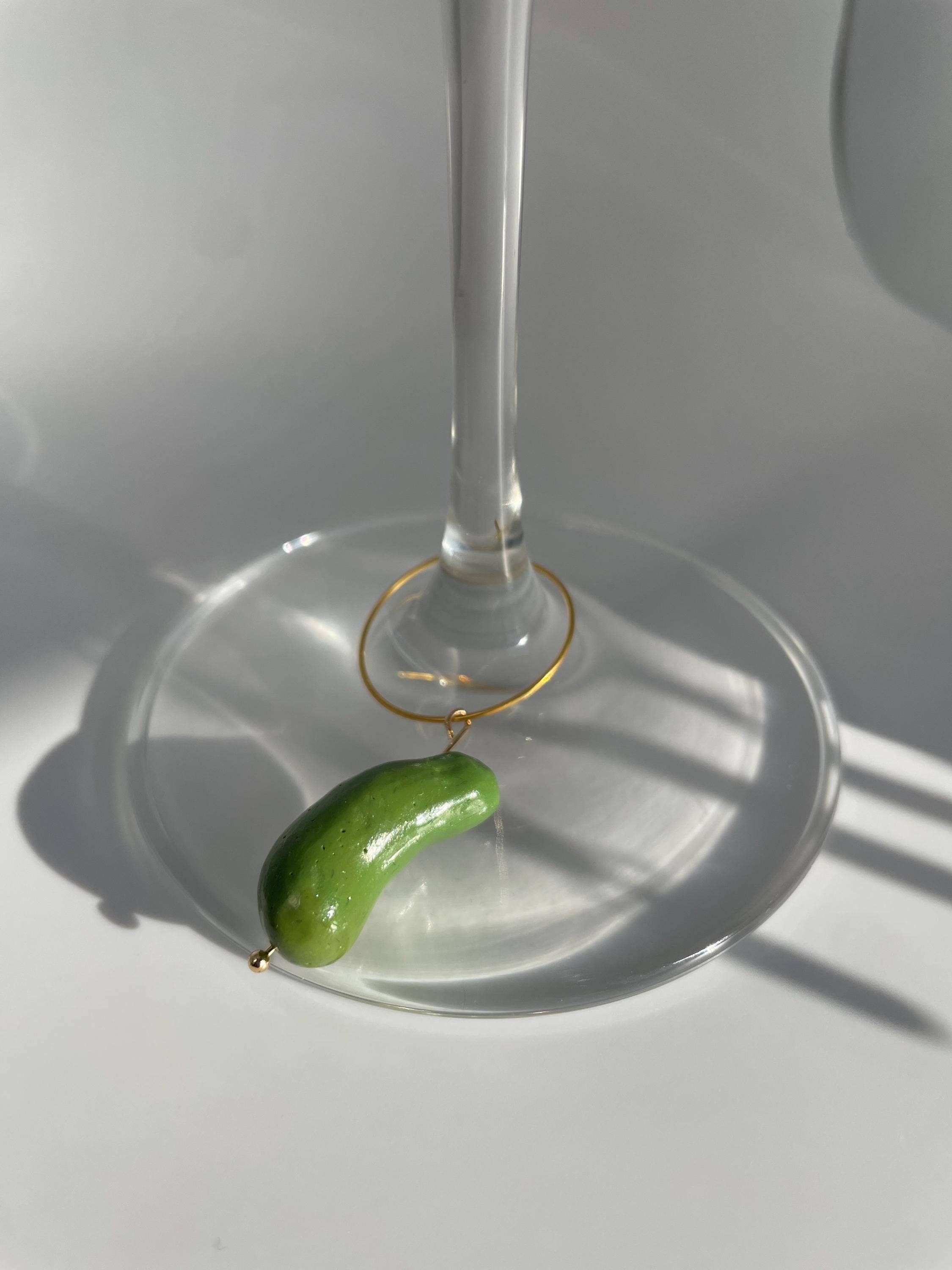 Brine & Fare - Wholesale Wine Charm - Handmade Polymer Clay Martini Garnish Wine Charms5