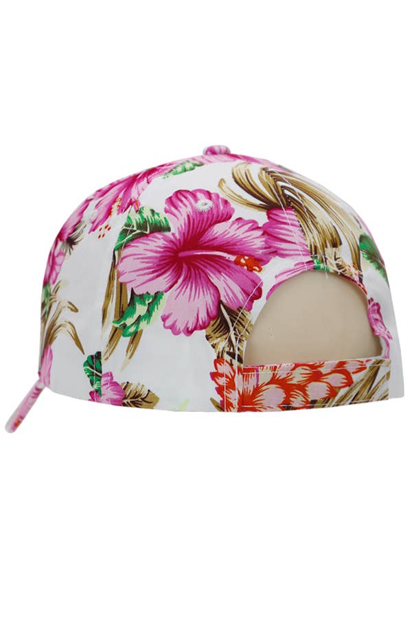 Cap Zone - Vendita all'ingrosso Cappellino da baseball - Donna - Berretto da baseball Tropical Hibiscus5