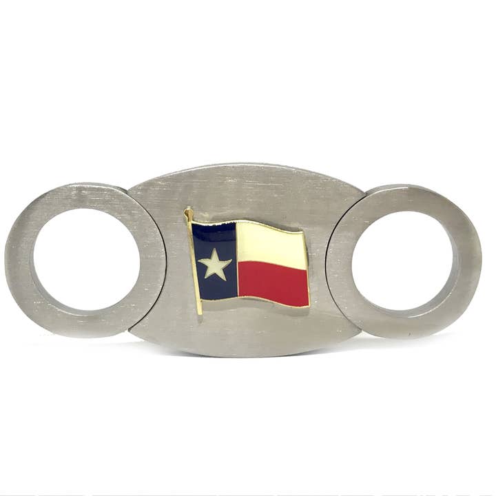 Cortador de Charutos Flag Texas - Cor por atacado de Cigar Cutters by Jim
