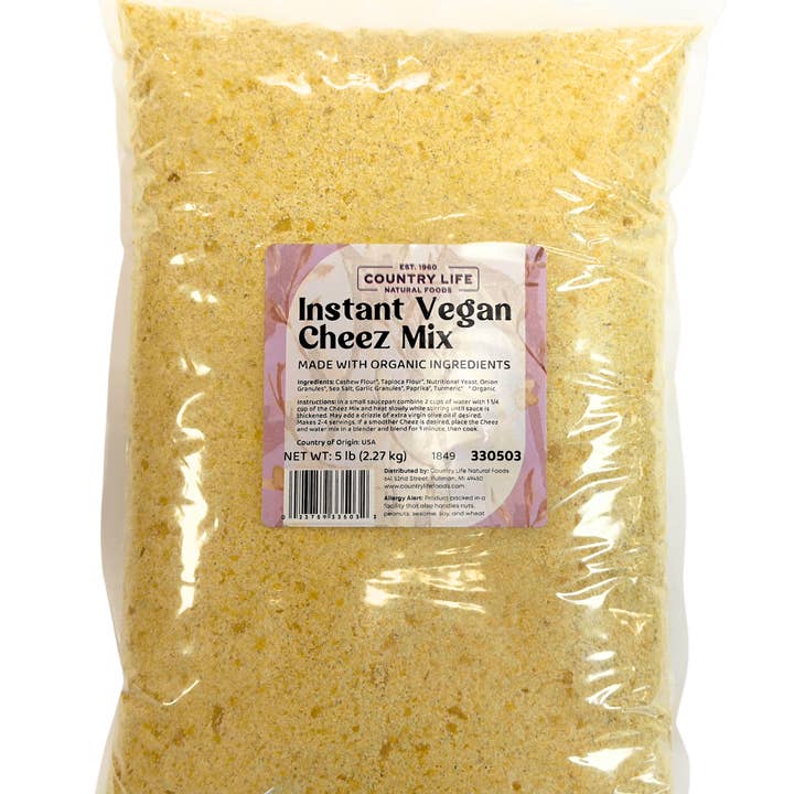 Country Life Natural Foods - Wholesale Shelf Stable Prepared Meal - Cheez Mix, Vegan, Instant5