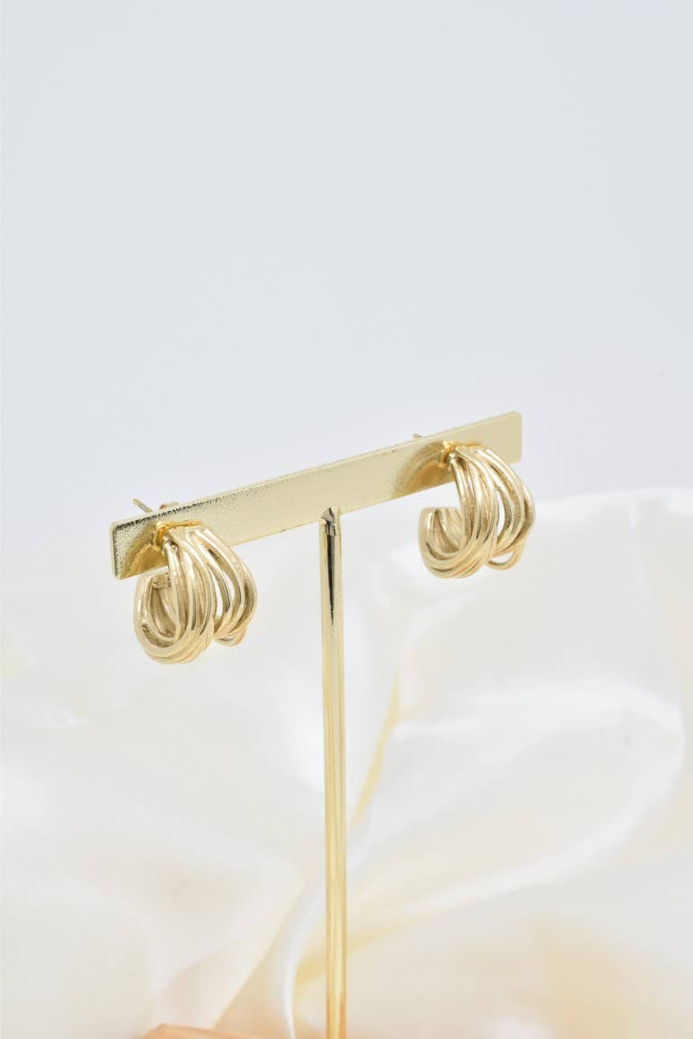 Kapyco - Wholesale Hoop Earrings - stainless steel creole earrings -BO1003061