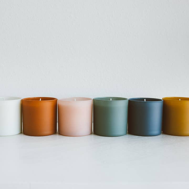 Calyan Wax Co. - Wholesale Jar/Filled Candle - Cedar + Tobacco - Dignity Series Soy Candle