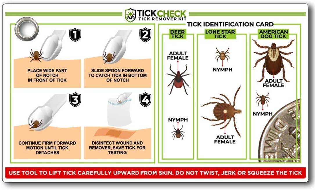 TickCheck - Wholesale Insect Repellent - TickCheck Tick Remover Spoon 3 Pack7