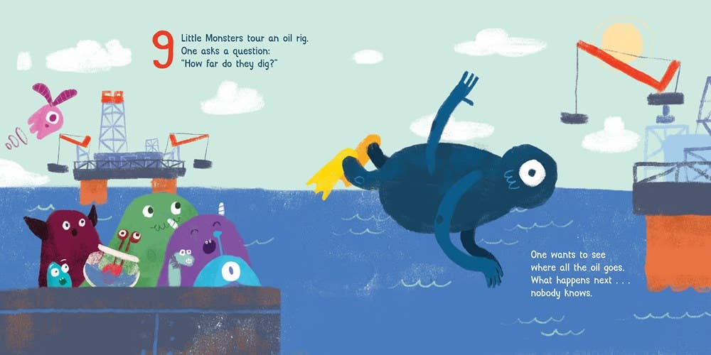 Familius, LLC - Wholesale Preschool Book (3-5) - 10 Little Monsters Visit Texas2