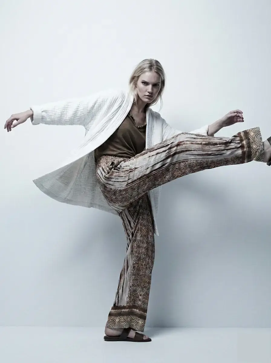 Mimi & Gogo - Vente Veste – femme - Veste Matelassée Coupe Kimono @5354_KimonoGaz6