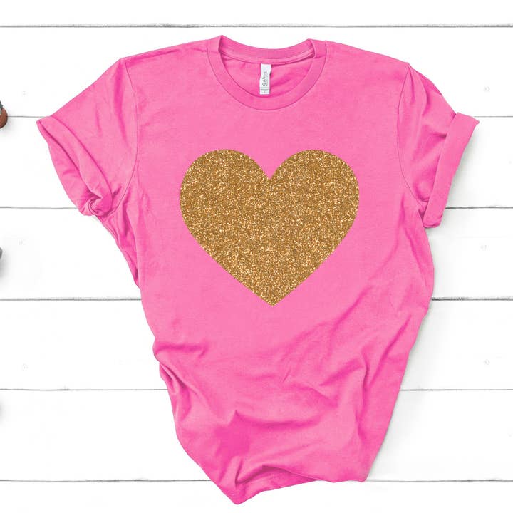 Coeur - T-shirt unisexe pour la vente par GirliesGalore