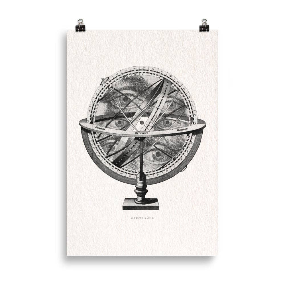 Von Grüt - Wholesale Poster - Sphère Armillaire2