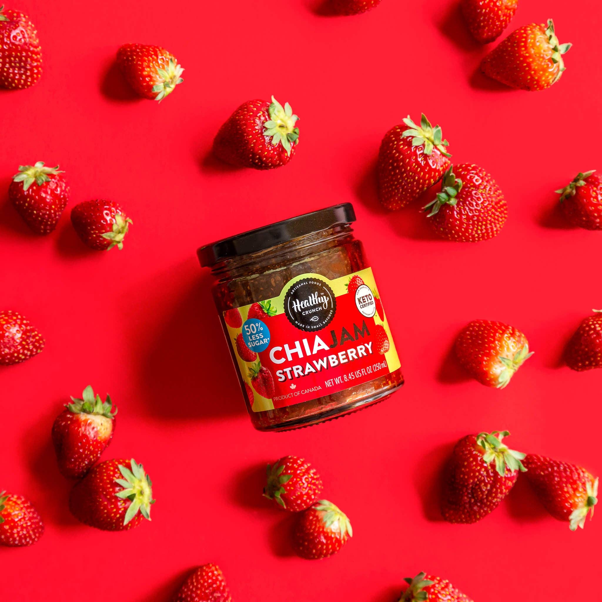 Healthy Crunch - Wholesale Jam/Jelly - Strawberry Chia Jam4