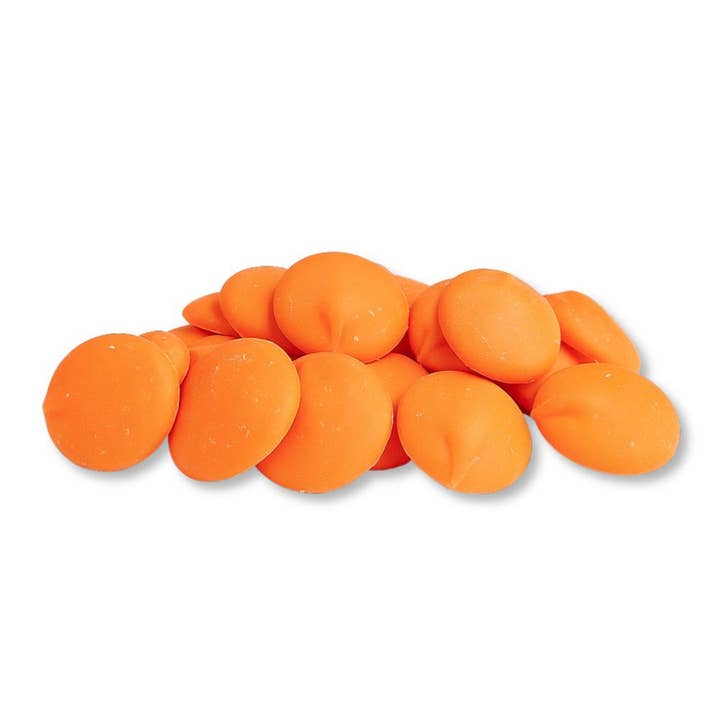 Enrobage de bonbons et pastilles à fondre saveur vanille-orange Merckens – Pack économique en vrac pour la vente par Candy In Bulk