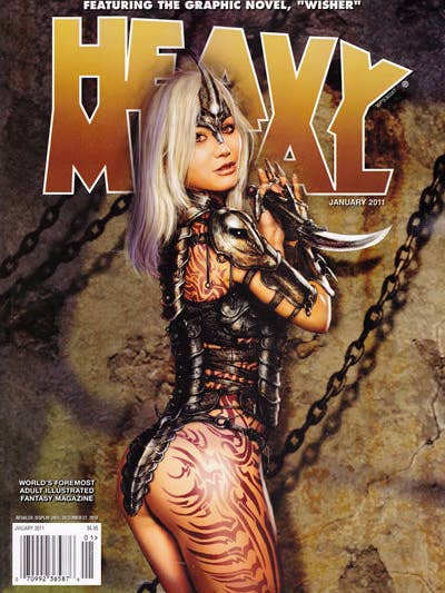 HEAVY METAL Magazin Januar 2011 für den Großhandel von Heavy Metal