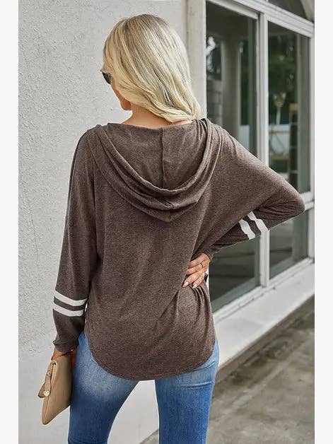 Supreme Fashion - Wholesale Hoodie – Women's - Zipper Strip Long Sleeves Loose Hoodie19