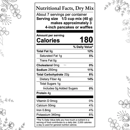 CorEats Mixes, Inc. - Wholesale Pancake Mix - Pancake & Waffle Mix: Gluten Free, Grain Free, Dairy Free3