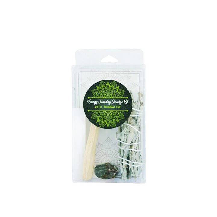 Designs by Deekay Inc. - Wholesale Sage Bundle - Energy Cleansing Smudge Kit w/ Tourmaline