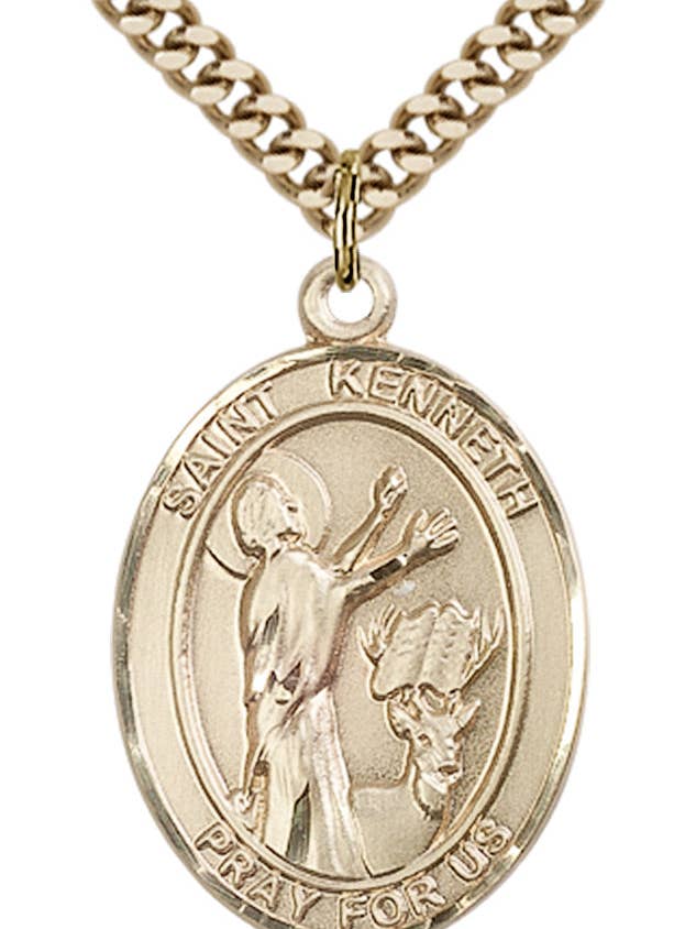Pendentif Saint Kenneth pour la vente par Tony’s Jewelry
