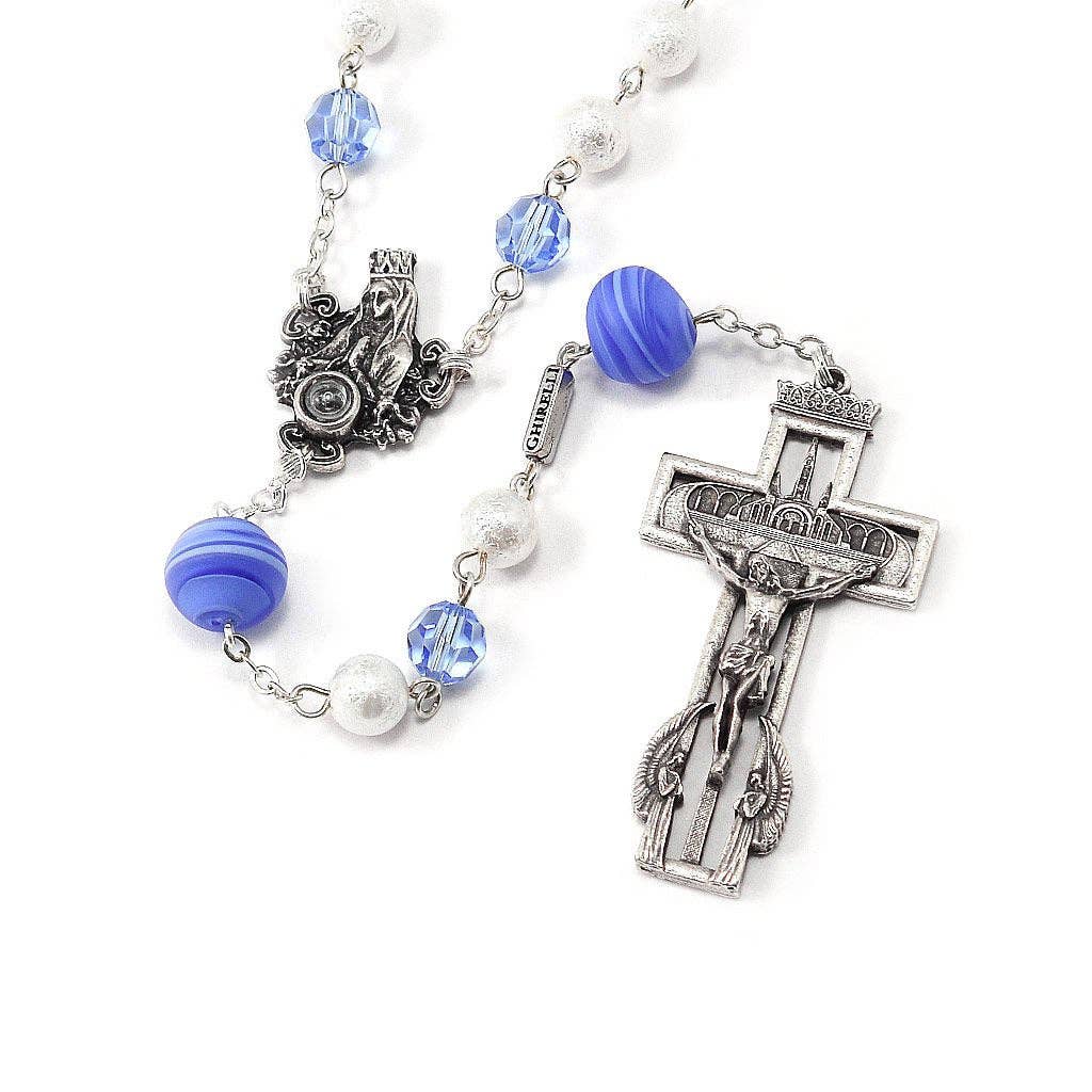 Ghirelli Rosaries – Colar de contas de oração por atacado – 160.º Aniversário do Rosário de Lourdes0
