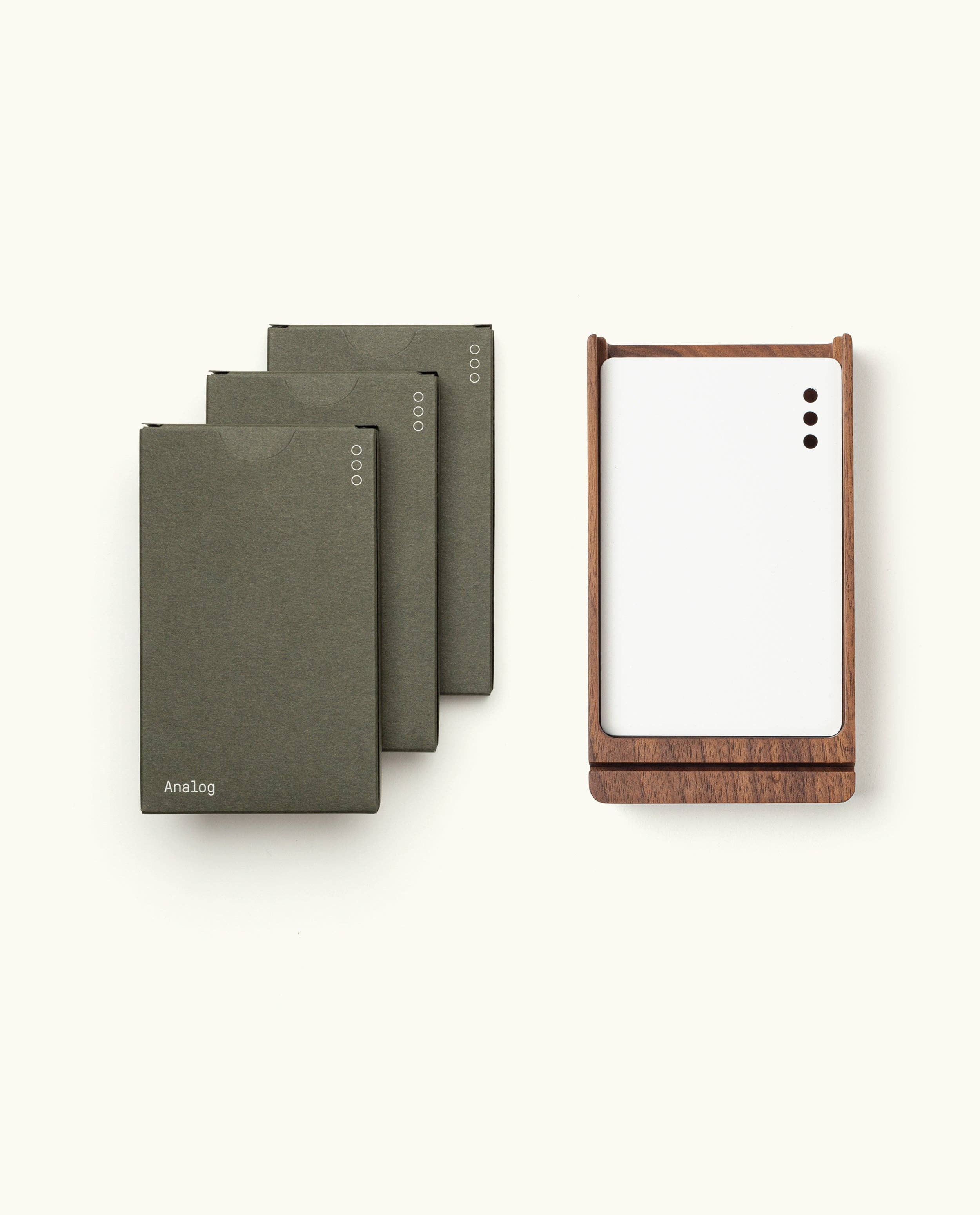 UGMONK - Vendita all'ingrosso Set di cartoleria/cancelleria - Analog Starter Kit con base in noce1