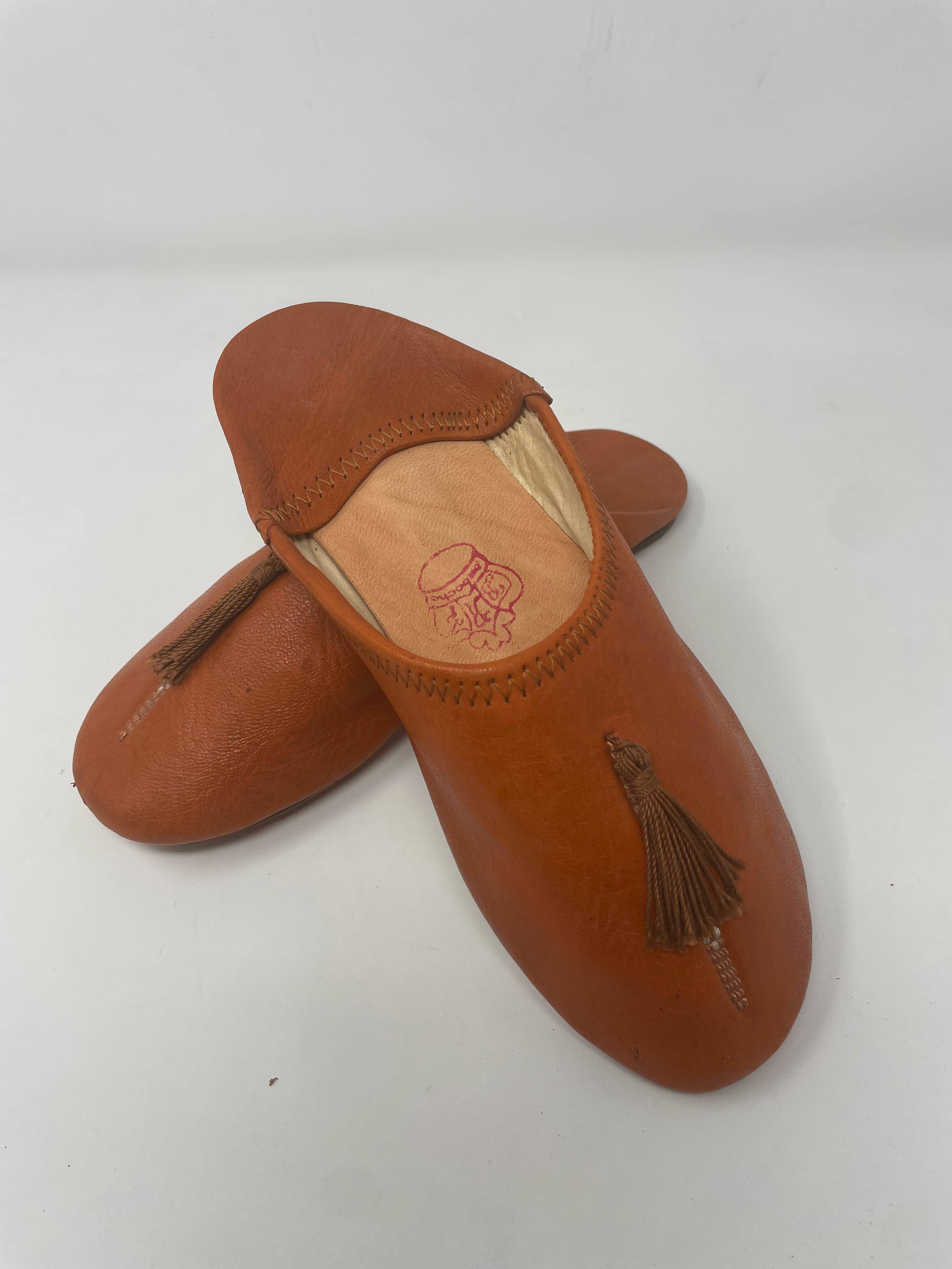 Nai Gifts - Wholesale Slippers - Women's - Genuine Tassel Leather Babouche Slipper 8