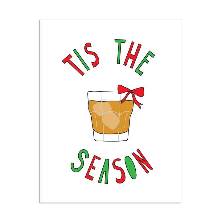 271 - Whiskey Season - A2 card for wholesale by Near Modern Disaster
