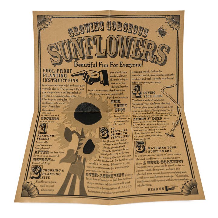 The Jonsteen Company - Wholesale Plant Seeds - Sunflower | Seed Grow Kit2