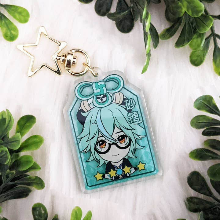 Sucrose - O-mamori Acrylic Charm for wholesale by Sugar Cubed Studios