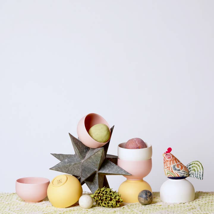 Matt porslin äggula kopp eller skål för wholesale av Middle Kingdom