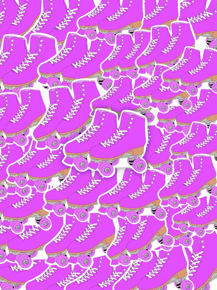 Stickers patins à roulettes pour la vente par CreationsByMaddied